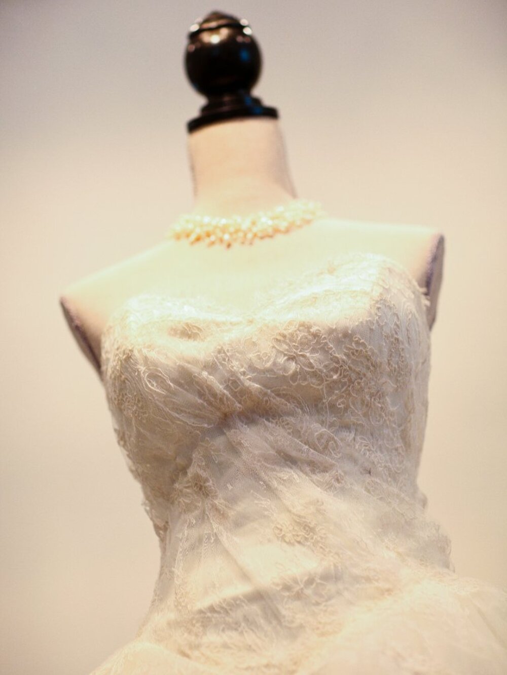 Lace and Tulle Wedding Dress